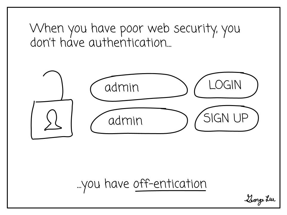 Cover photo for Punderline 70: Web Security 101 Cover photo for Punderline 70: Web Security 101